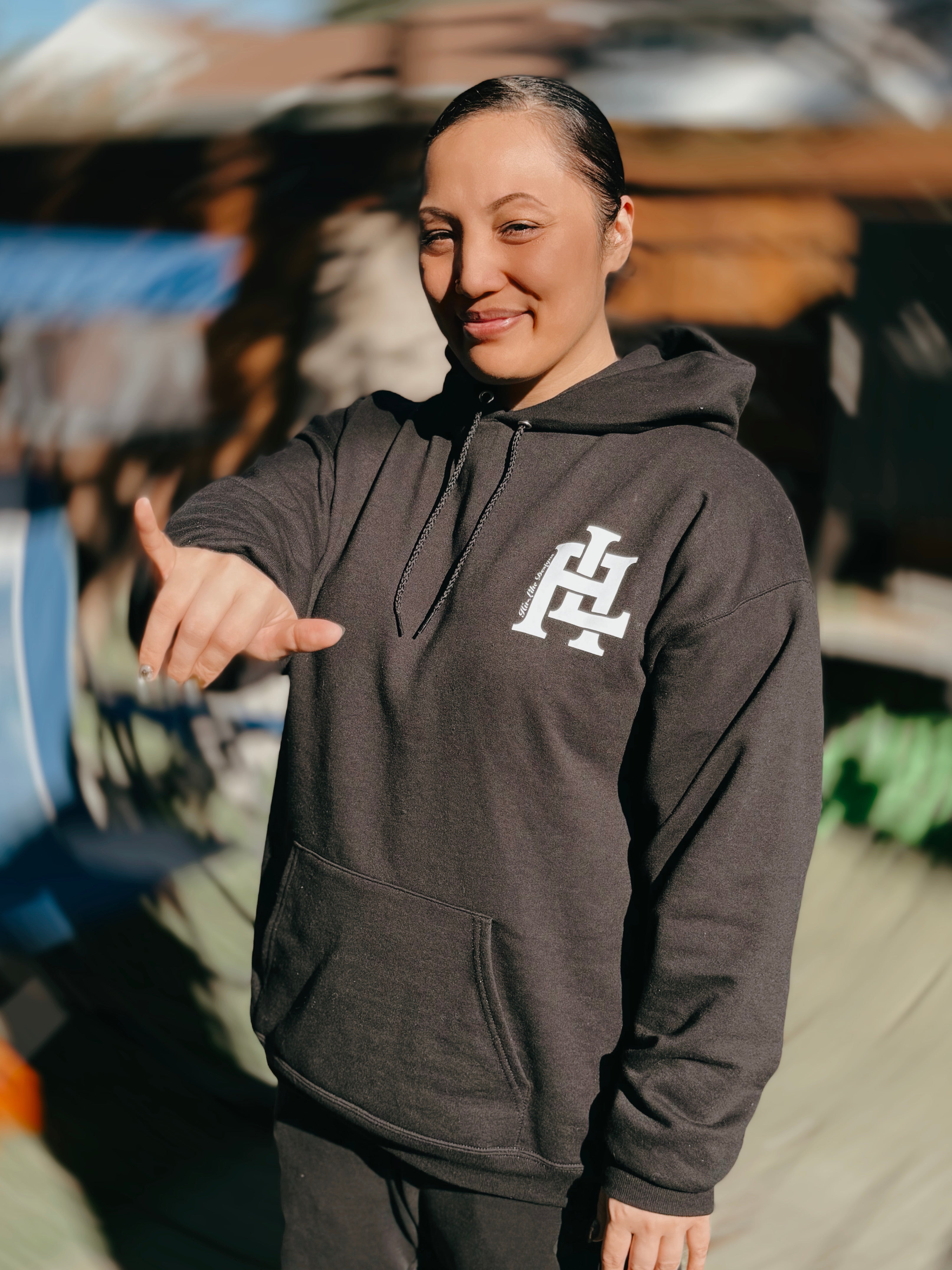 Shakas Up Hoodies ( Rep your island ) OAHU