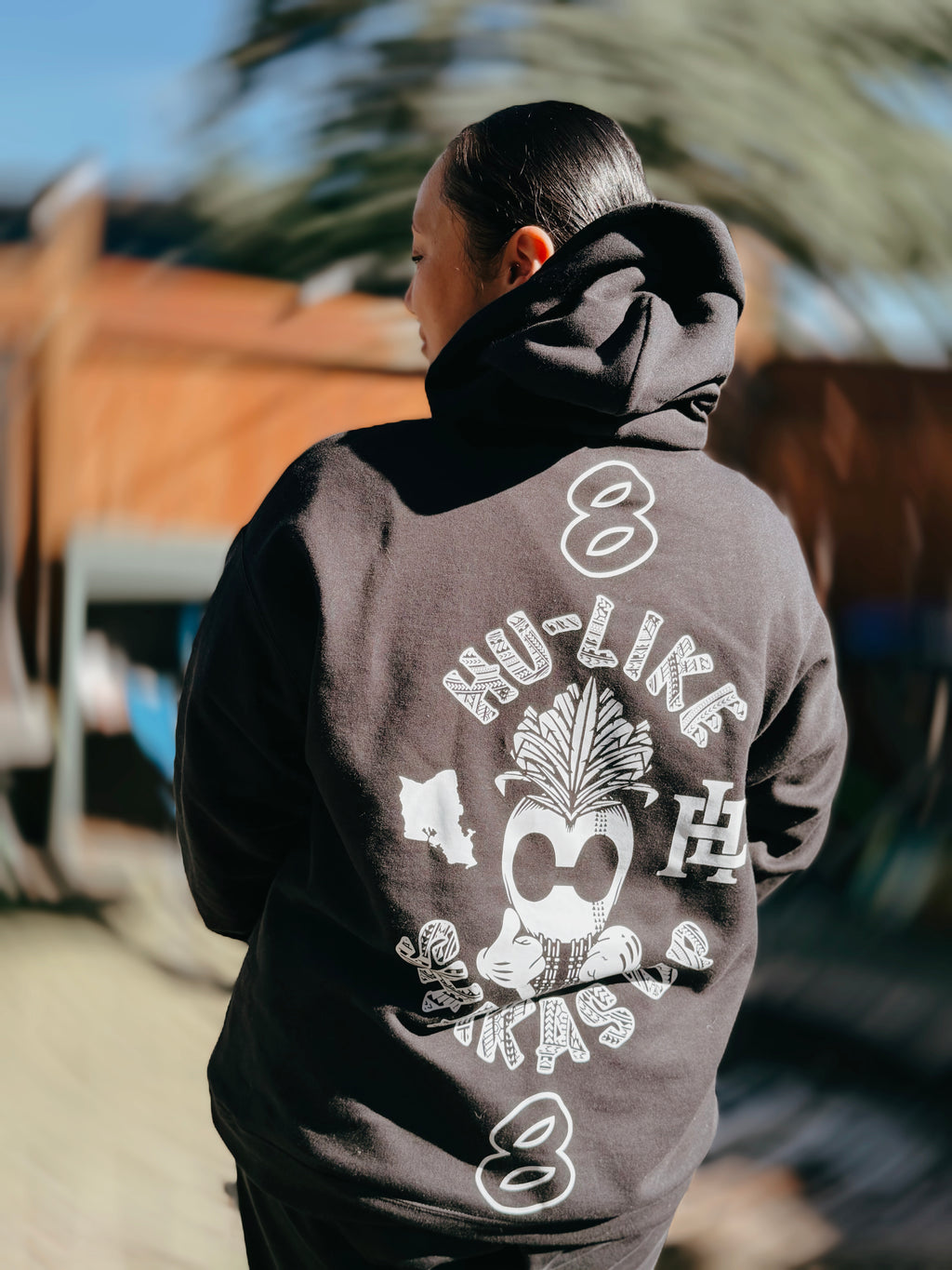 Shakas Up Hoodies ( Rep your island ) OAHU