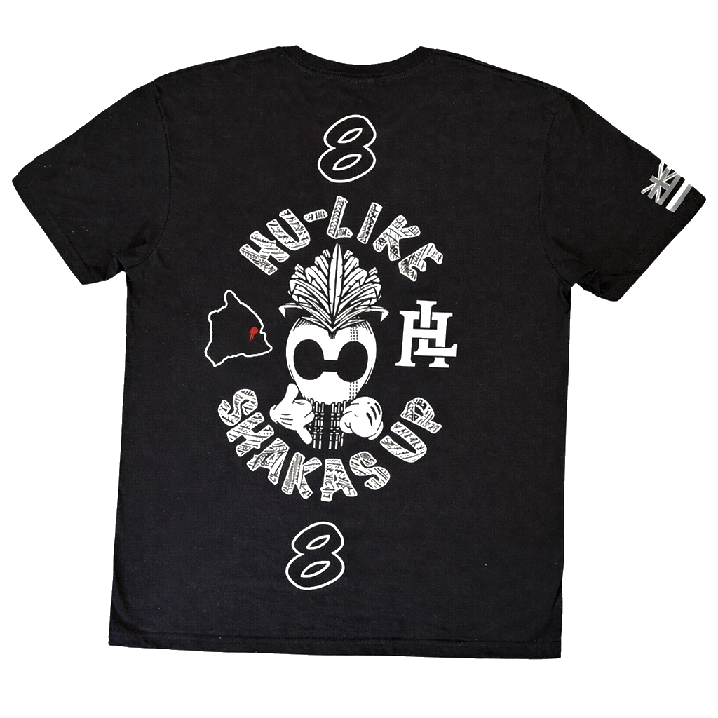 Shakas Up T-Shirts ( Rep your island ) BIG ISLAND
